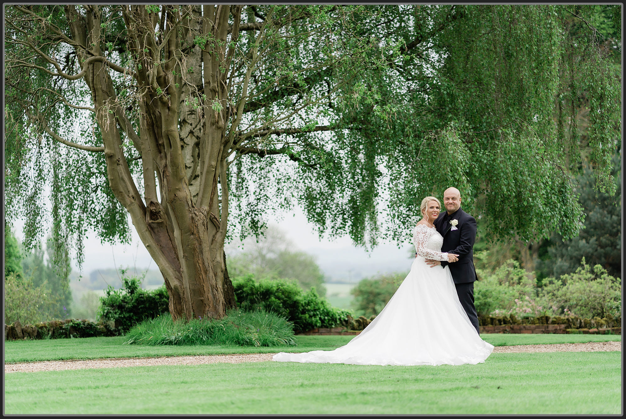 Wedding photographer at Bourton Hall