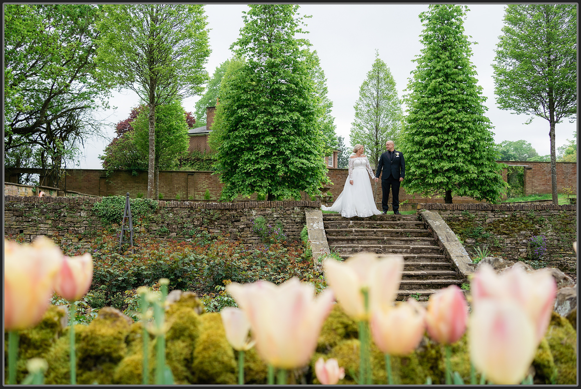 Wedding photography at Bourton Hall