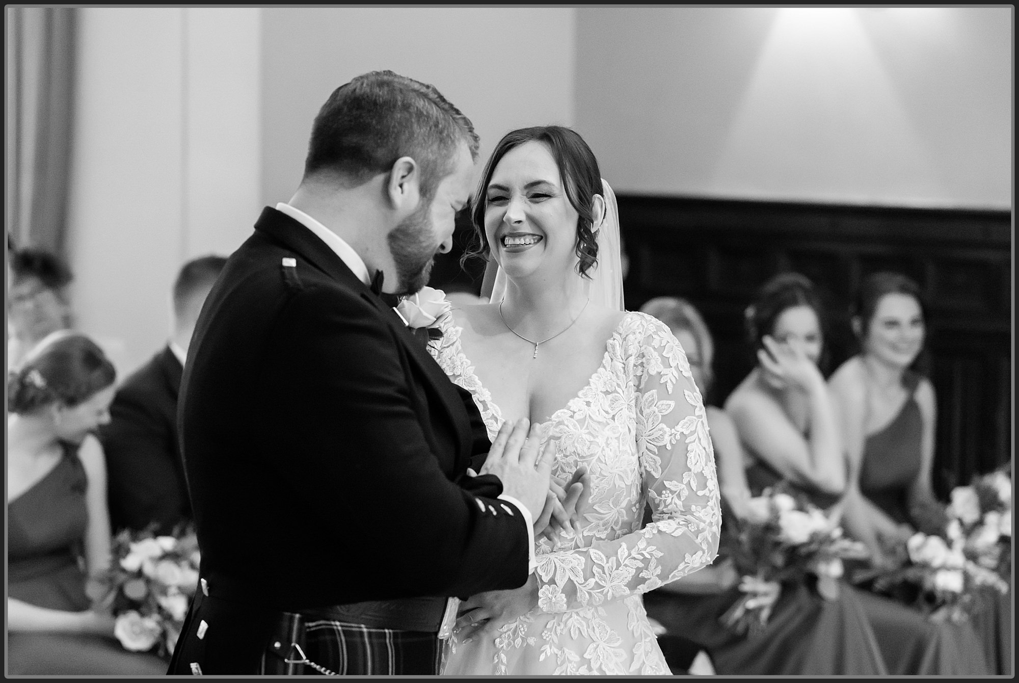 Wedding ceremony at Moxhull Hall Hotel