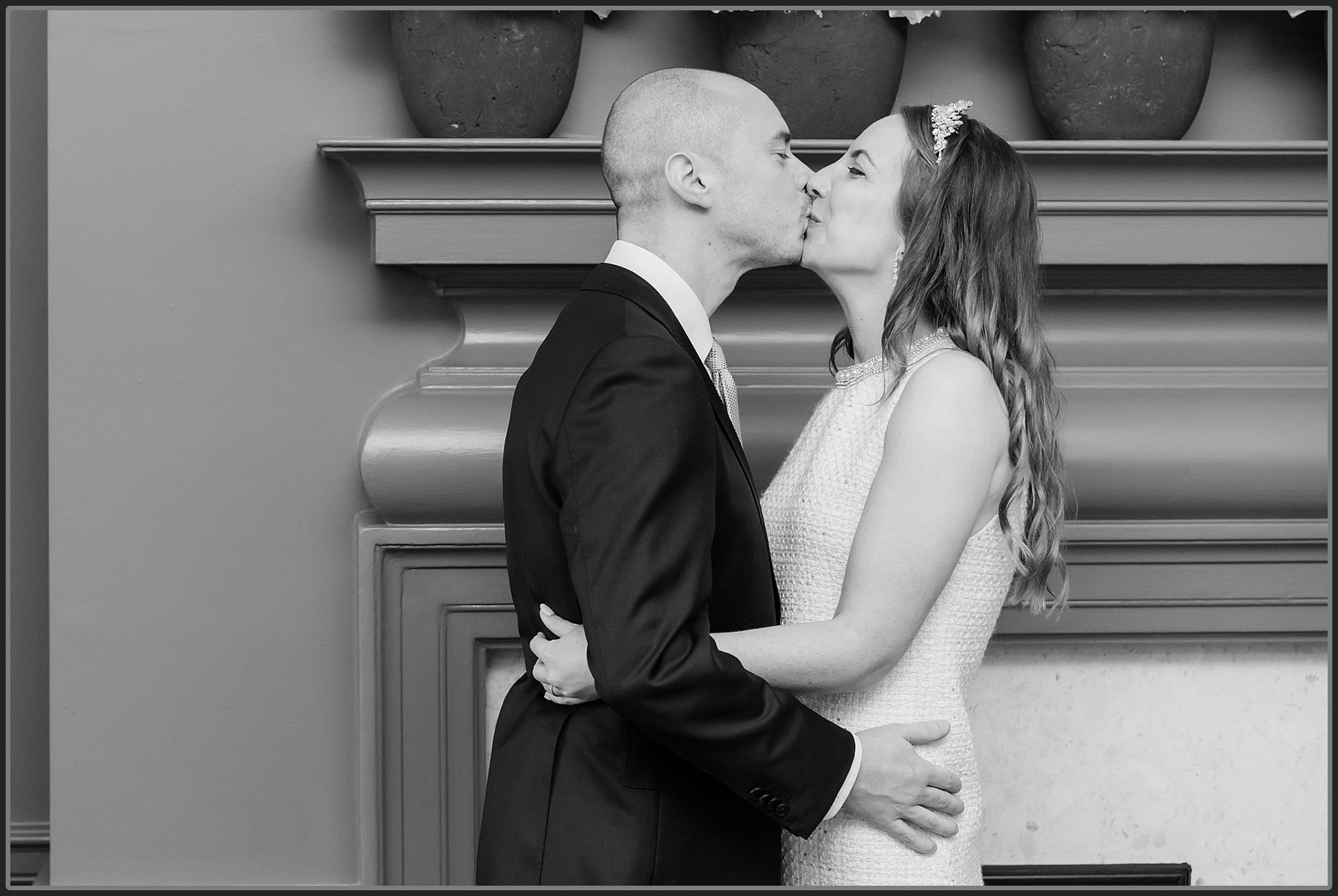 First Kiss at the Old Marylebone Town Hall, Westminster Council House